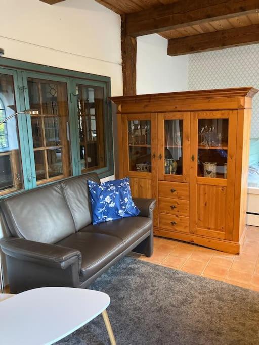 Idylle Unter Reet, Gemuetliche Ferienwohnug Appartement Haseldorf Buitenkant foto