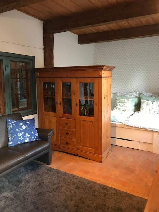 Idylle Unter Reet, Gemuetliche Ferienwohnug Appartement Haseldorf Buitenkant foto